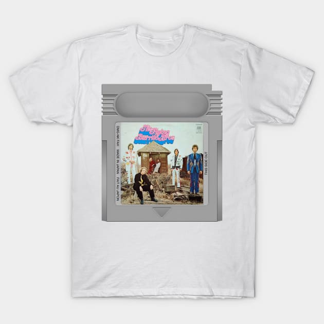 The Gilded Palace of Sin Game Cartridge T-Shirt by PopCarts